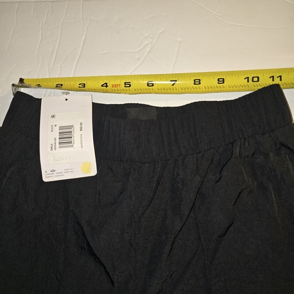 Jordan Girls' Athletic Training Pants Black Sportswear Jumpman Logo Size‎ Medium - Picture 7 of 8